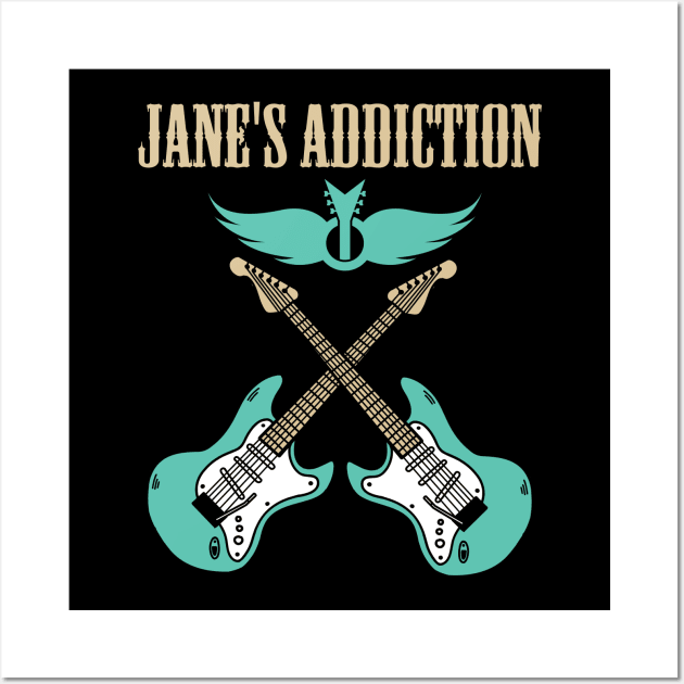 JANES ADDICTION BAND Wall Art by dannyook